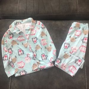 A pair of Christmas PJ’s
